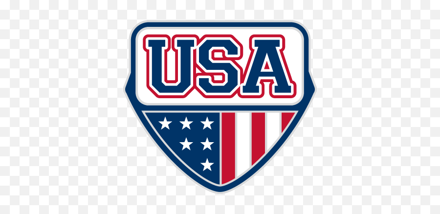Usa Shield Color Logo Polly Products - Usa Football Emoji,Made In Usa Logo