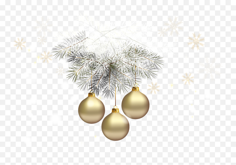 Christmas Decor Gold Png - Novocomtop Christmas Day Emoji,Christmas Decorations Clipart