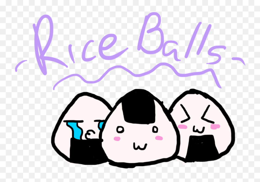 Download Free Download Kawaii Rice Balls Clipart Onigiri - Rice Balls Clipart Emoji,Rice Clipart