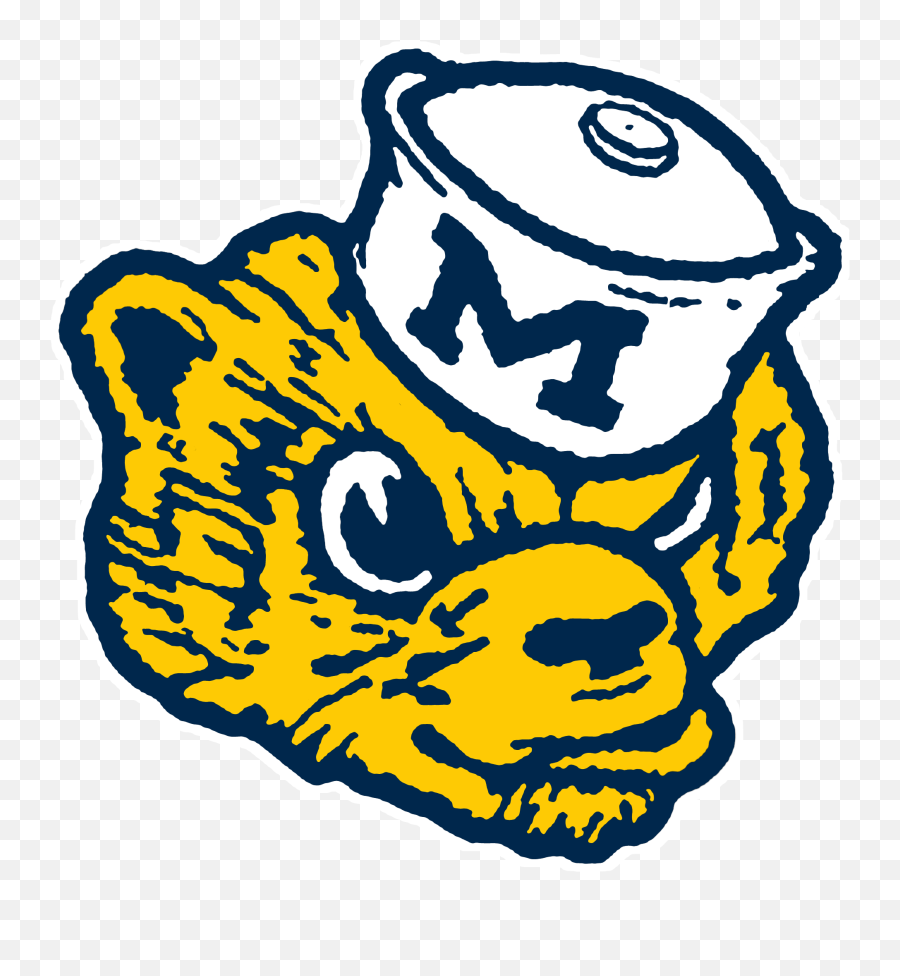 Michigan Wolverines Football Logo - Michigan Vault Wolverine Emoji,Michigan Football Logo