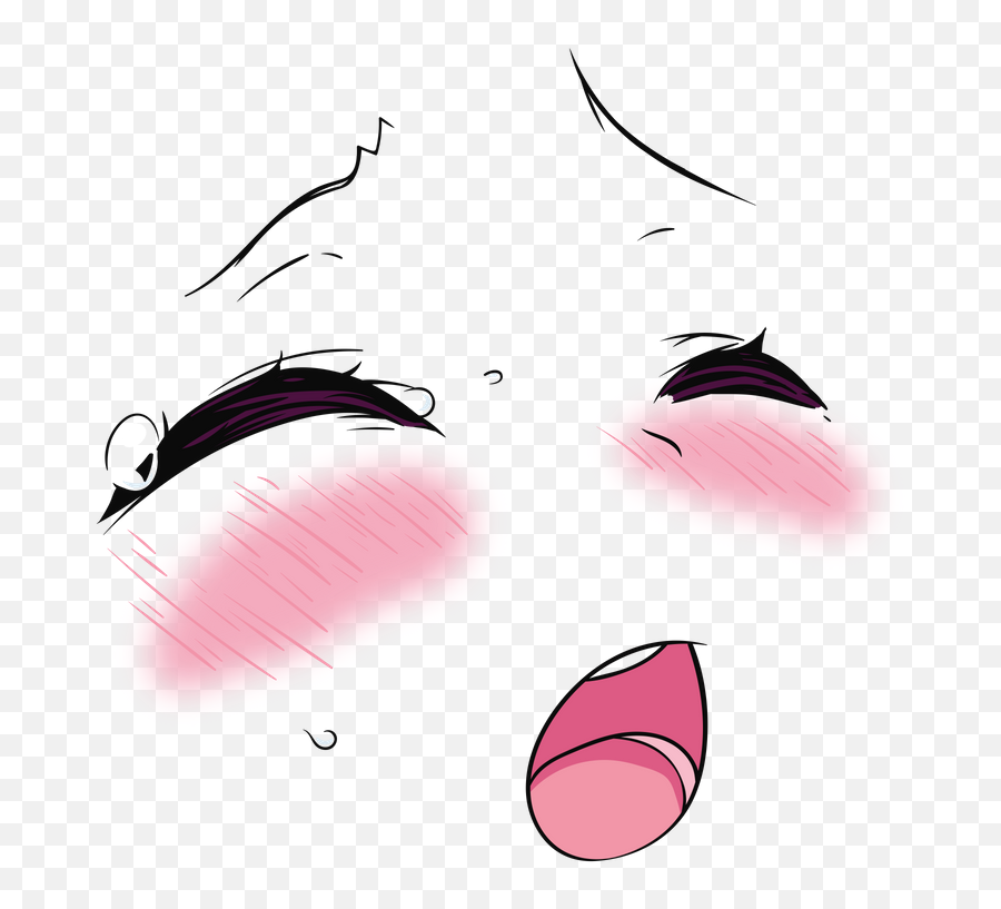 Ahegao Throw Pillow For Sale - Transparent Background Ahegao Face Png Emoji,Ahegao Png