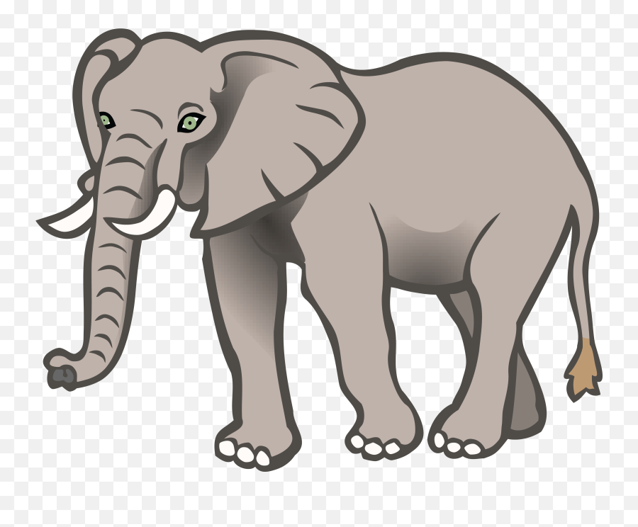Elephant Clipart Transparent - Novocomtop Elephant Clipart Png Emoji,Elephant Silhouette Clipart