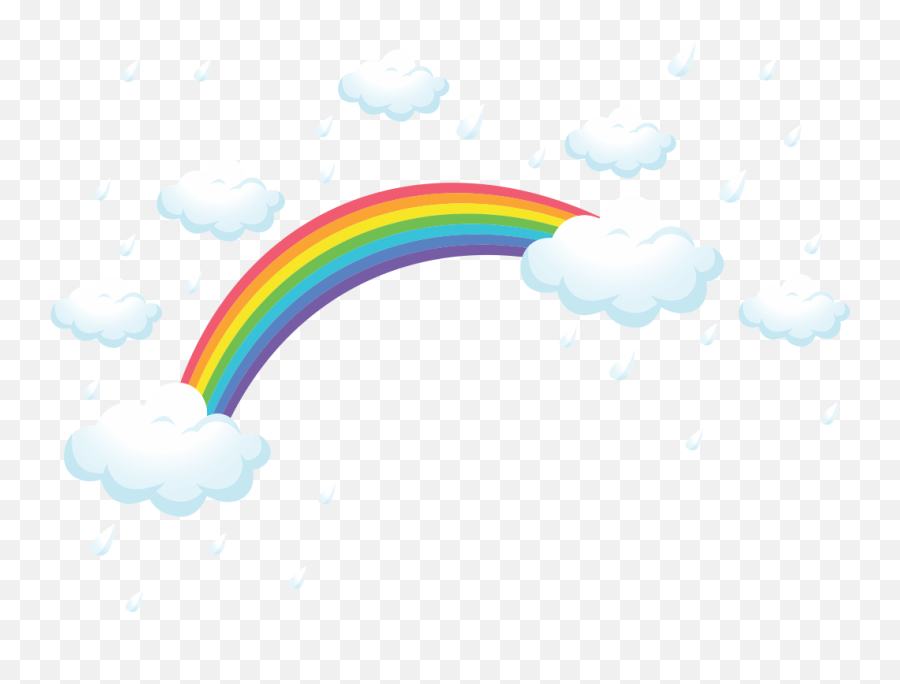 Rainbow Cloud Png - Color Gradient Emoji,Rainbow Six Siege Png
