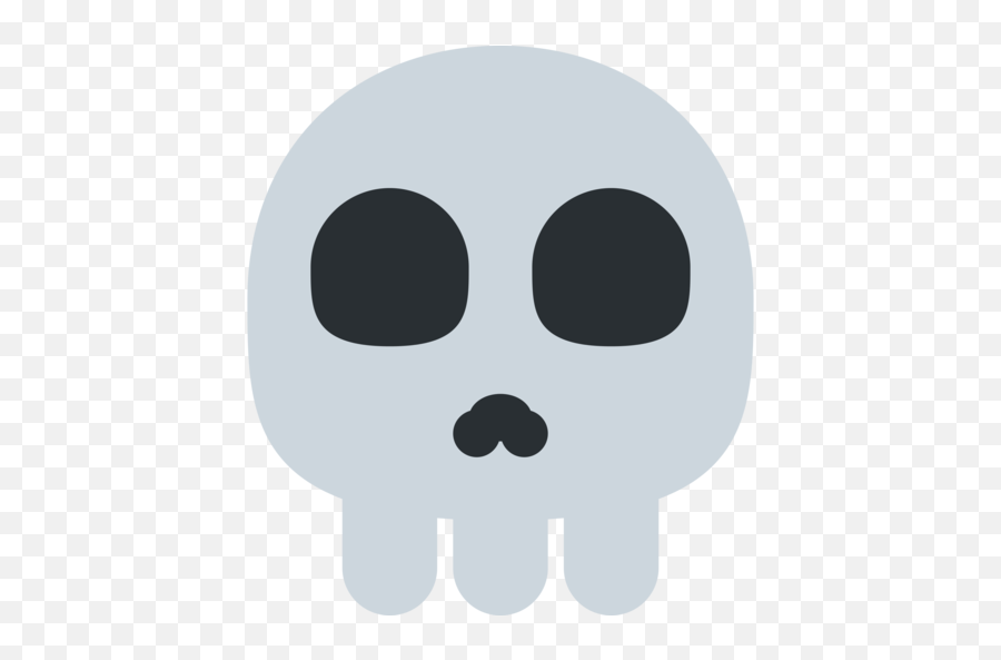 Skull Emoji - Twitter Skull Emoji,Skull Emoji Png