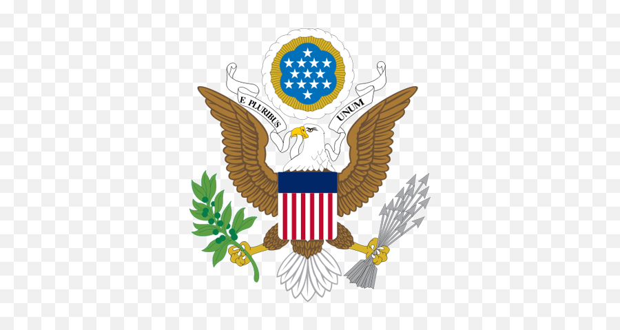 Great Seal Of The United States Png - Us Coat Of Arms Png Emoji,United States Png