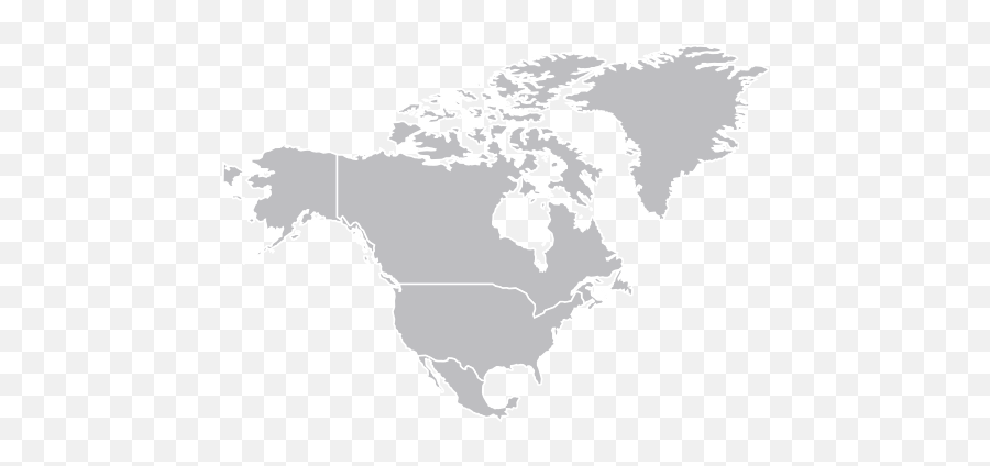 North America Map Png Hd - North America Map Png Emoji,America Png