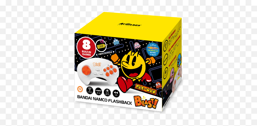 Blast U2013 Bandai Namco Flashback With 8 Built - In Games Emoji,Bandai Namco Logo
