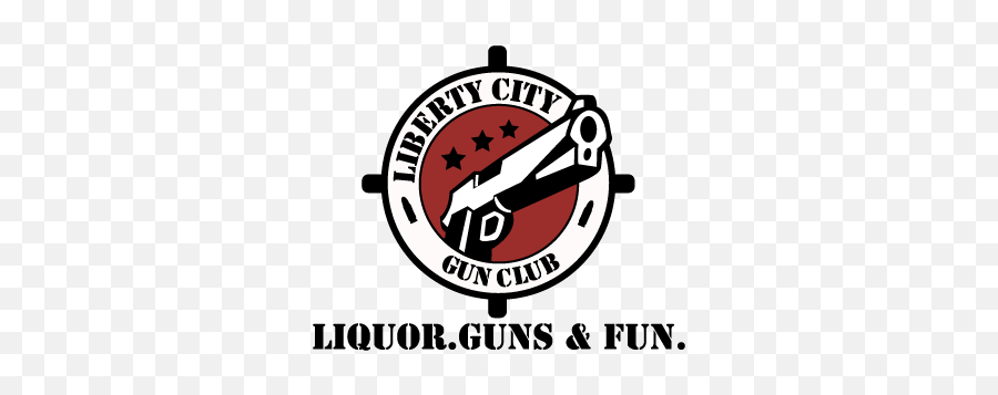 Liberty City Gun Club Vector Logo Emoji,Gun Logos