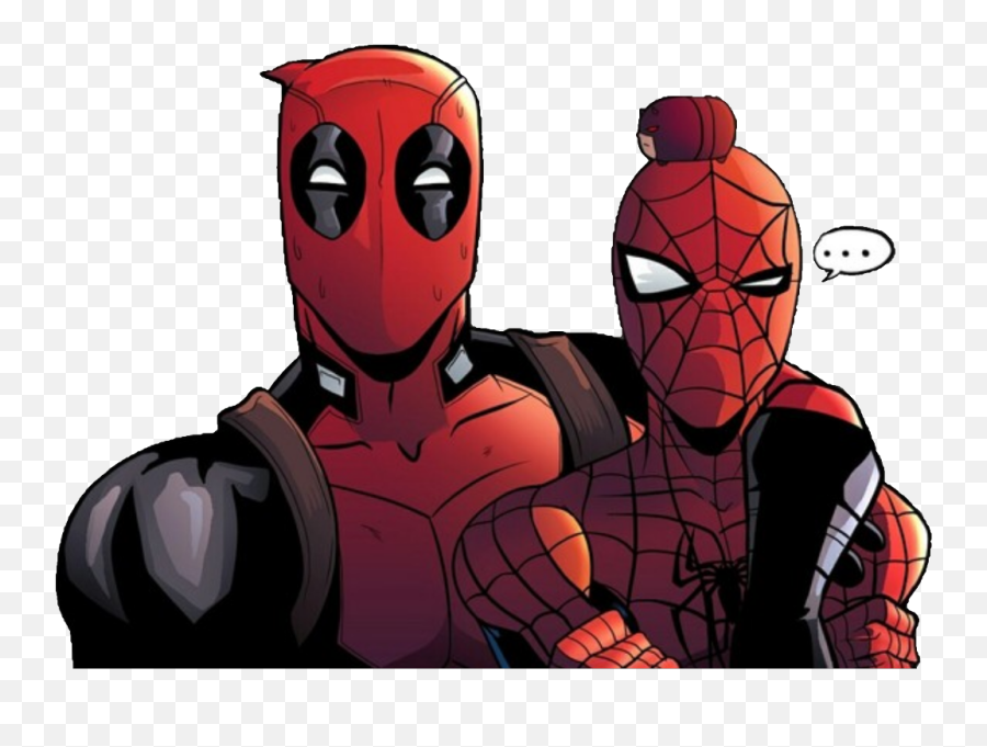 Deadpool And Spiderman Png U0026 Free Deadpool And Spidermanpng - Spider Man Deadpool Png Emoji,Spiderman Png