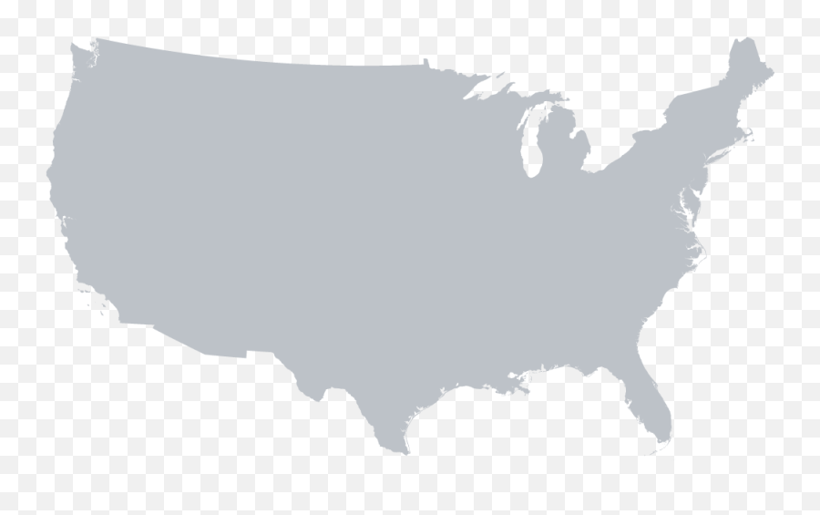 United States Vector Map - Blacked Out America Map Emoji,Us Map Png
