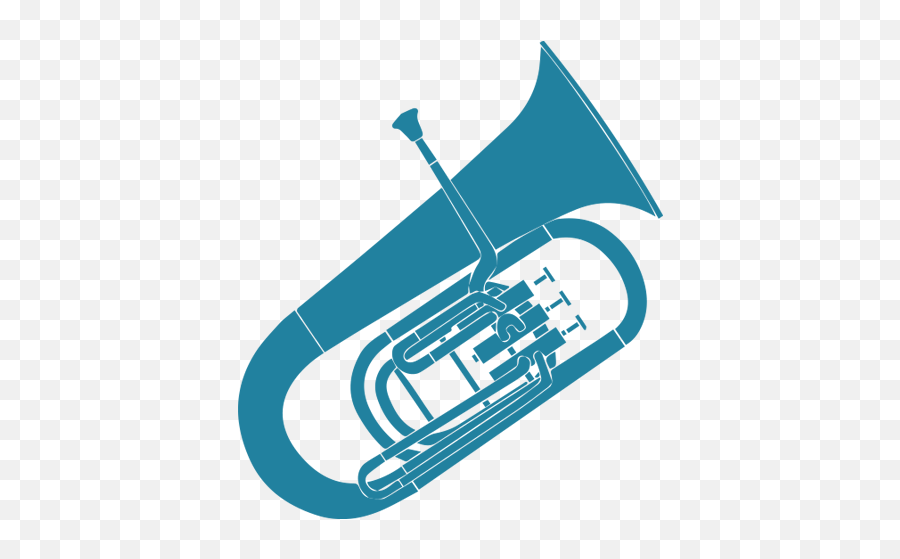 Tuba And Saxhorn - Vertical Emoji,Tuba Clipart