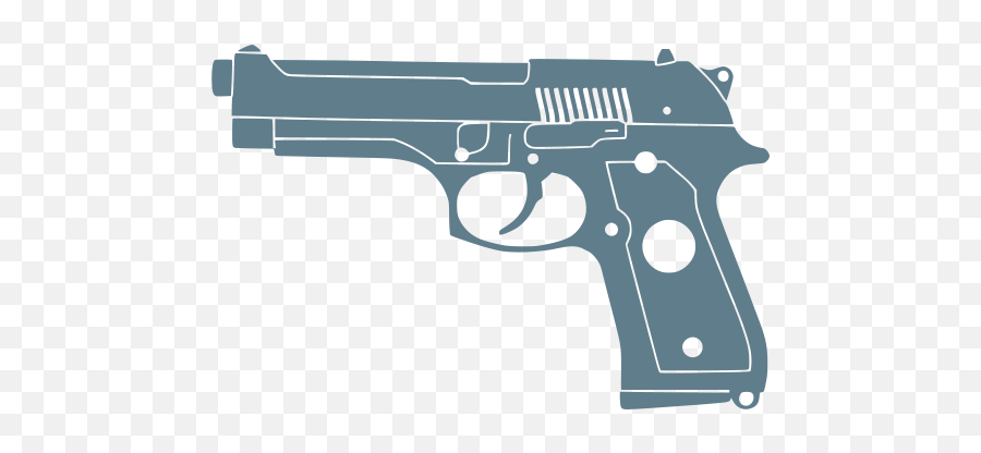 Pin On Cricut - Gun Svg Emoji,Handgun Clipart