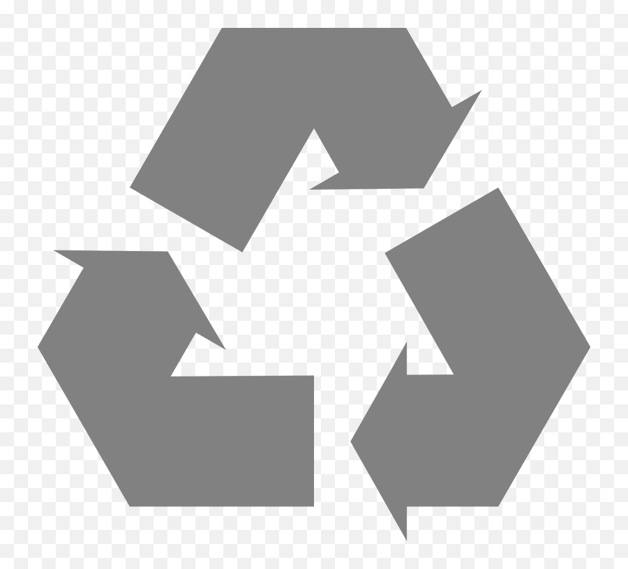 Simple Recycle Icon Arrows Clip Art 117197 Free Svg - Simple Recycling Symbol Emoji,Recycle Logo Vector