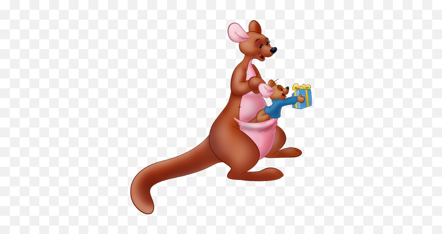 Clipart - Cute Kangaroo Clipart Emoji,Kangaroo Clipart