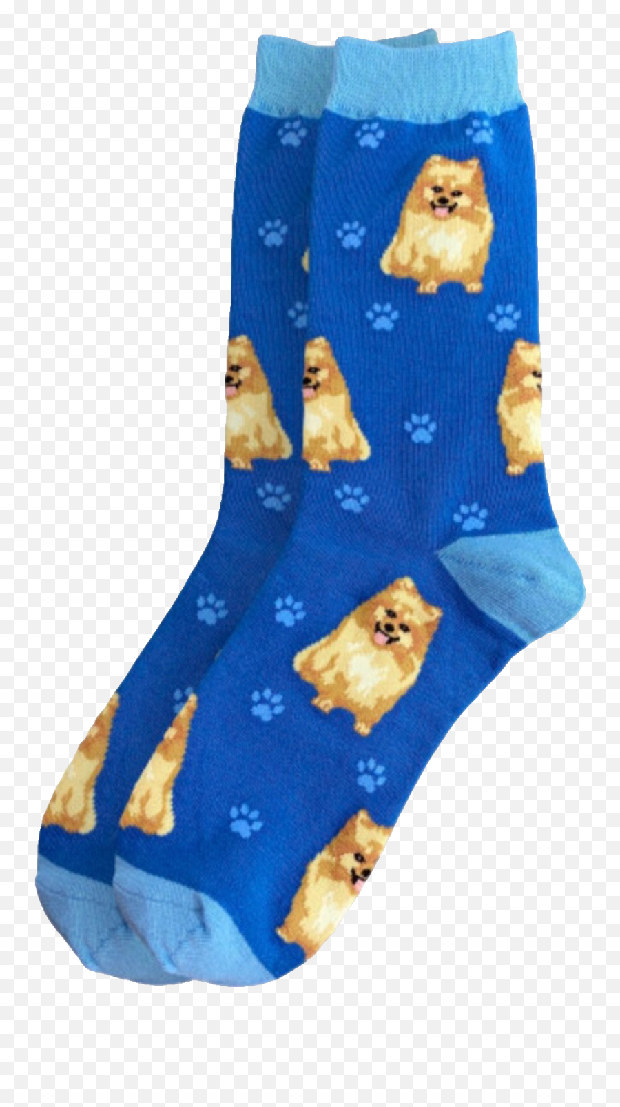 Pomeranian Dog Socks - Mr Knickerbocker Emoji,Pomeranian Png