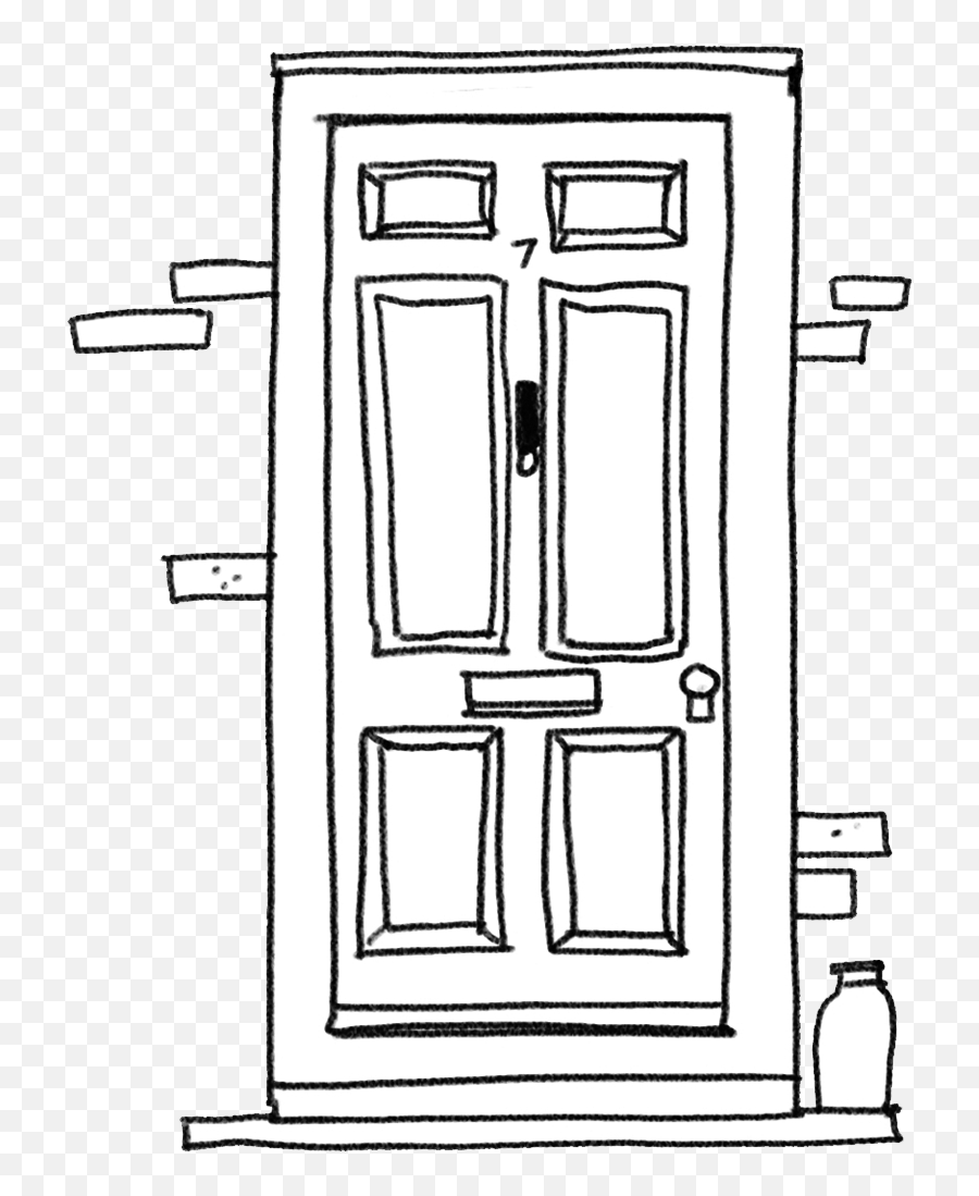 Closed Door Png - Home Door Transparent Cartoon Jingfm Emoji,White Door Png