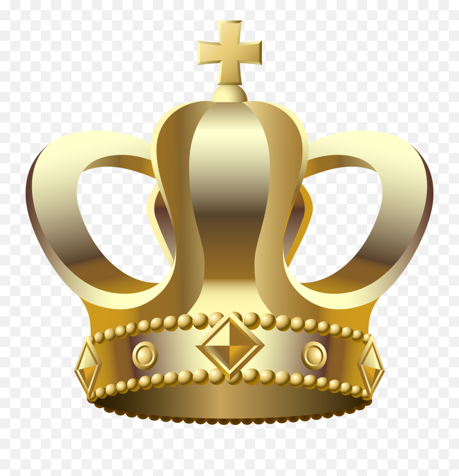 Gold Crown Transparent Png Clip Art Emoji,Crown Transparent