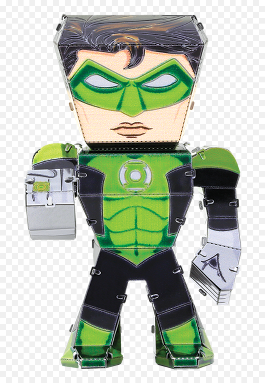 Metal Earth Legends - Jusice League Green Lantern Emoji,Green Lantern Transparent
