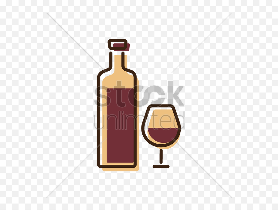 Download Glass Bottle Clipart Wine Glass Red Wine - Wine Emoji,Clipart Wineglass