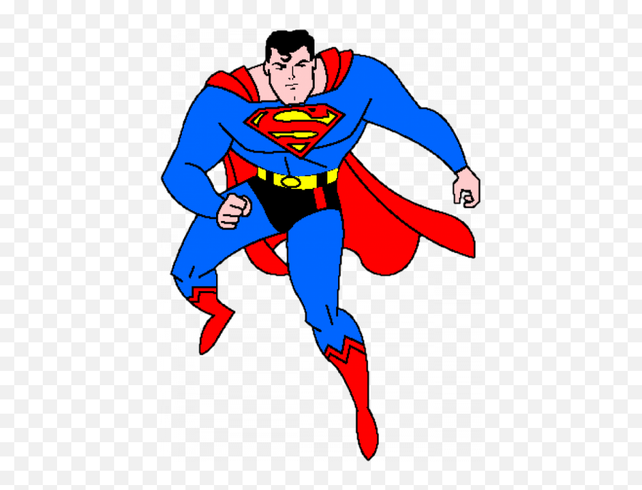 Superman Clipart - Gif Animado Super Homem Emoji,Superman Png