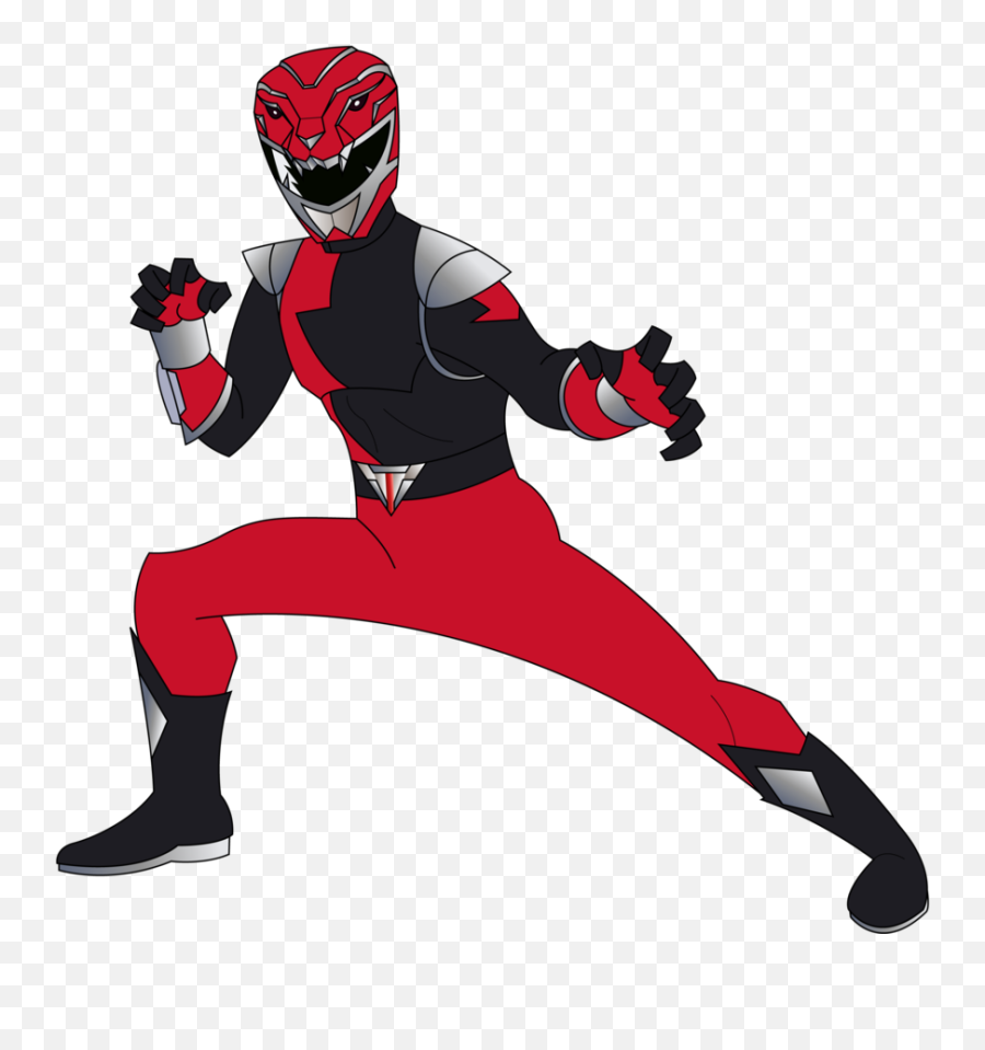 Hyperforce Red Ranger By Riderb0y - Dby2wbc Clipart Full Emoji,Power Ranger Png