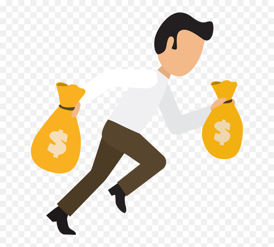 Download Money Png - Man With Money Bag Png Png Image With Man Money Png Emoji,Money Bag Png