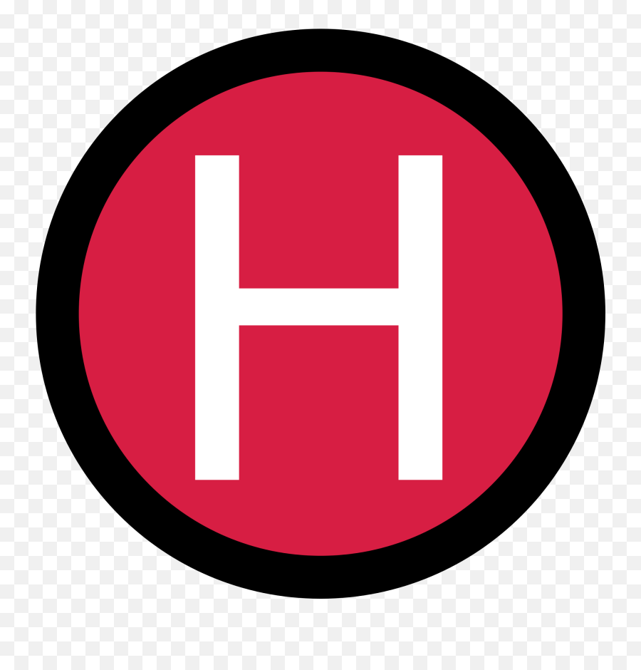 Red H In Circle Logo - Logodix Emoji,Red Circle Clipart