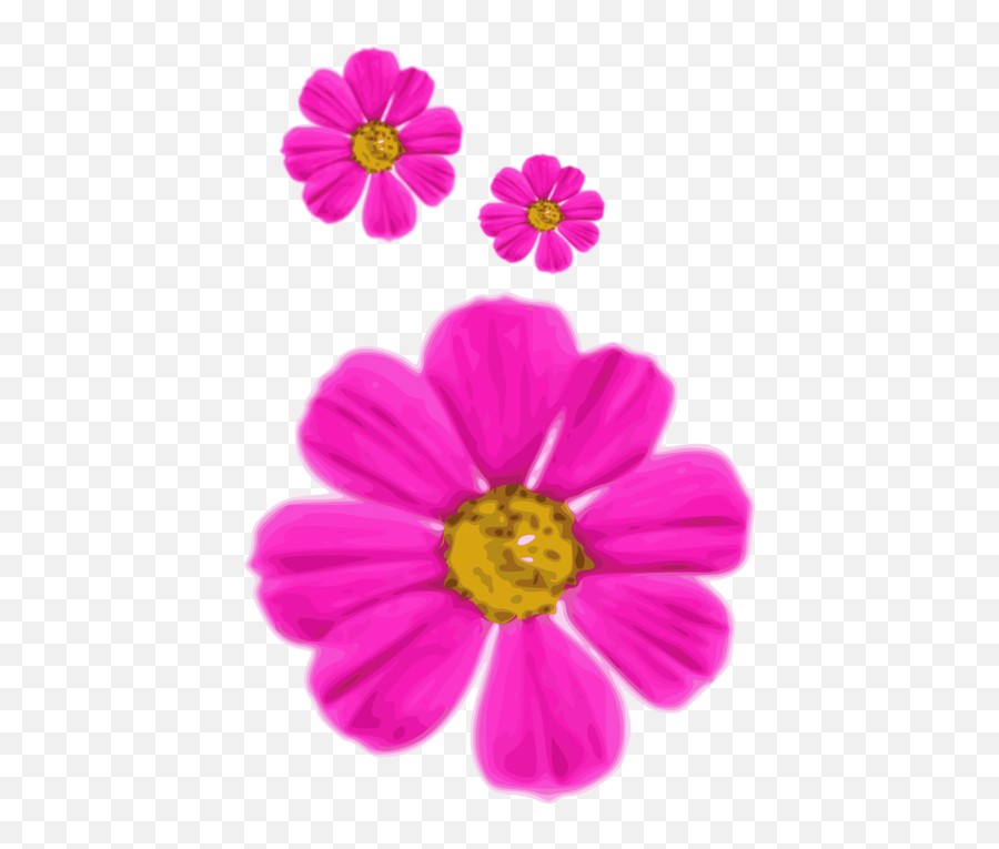 Pinkflowergarden Cosmos Png Clipart - Royalty Free Svg Png Emoji,Flower Garden Clipart