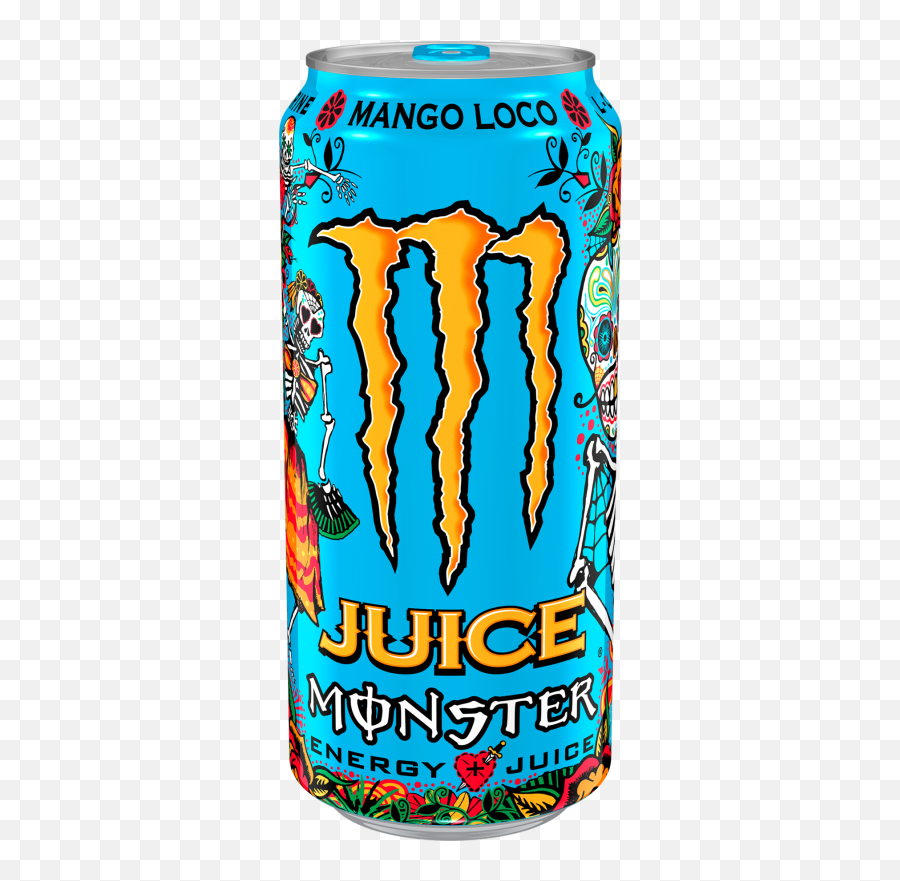 Popular Monster Energy Flavors Ranked - Monster Energy Mango Loco Emoji,Monster Logo