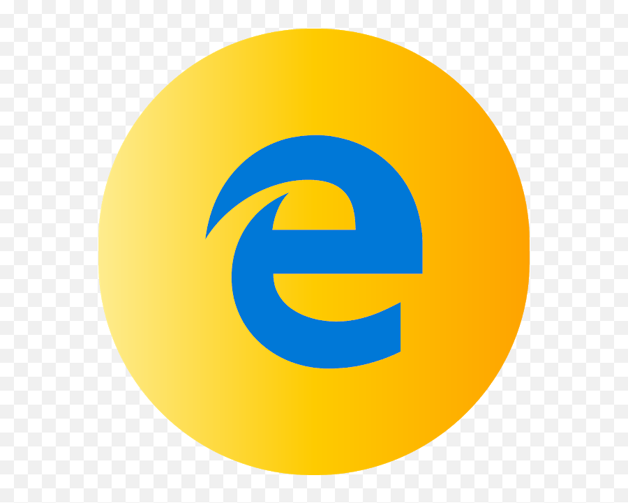Svg - Icone Microsoft Edge Png Emoji,Microsoft Edge Logo