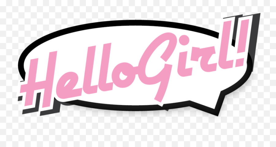 Hello Girl Logo Emoji,Girl Logo
