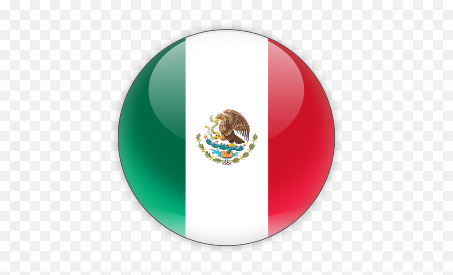 Round Icon - Mexico Round Flag Emoji,Mexico Flag Png
