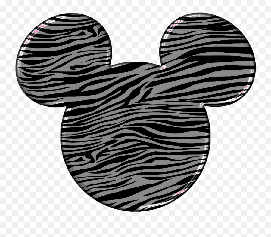 Zebraheadmhpng 952917 Mickey Animal Kingdom Disney - Mini Mouse Animal Print Emoji,Mickey Mouse Ears Clipart