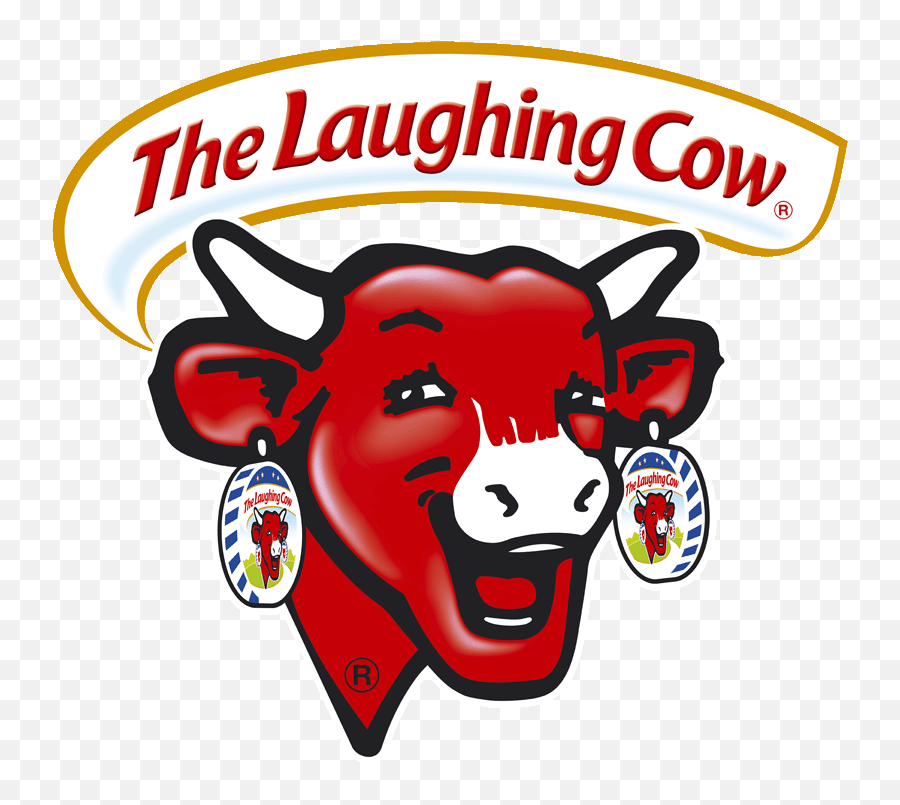 Laughing Cow Cheese Logo - Clip Art Library Laughing Cow Logo Png Emoji,Laughing Man Logo