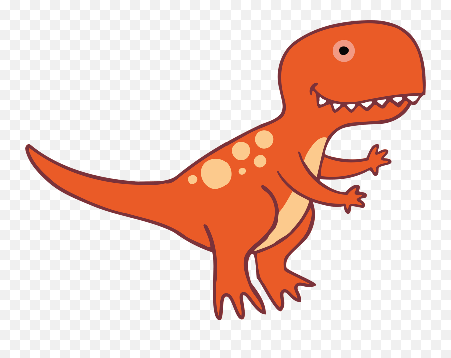 Cartoon Tyrannosaurus Animal Figure Png - Dinosaur Clip Art Emoji,Trex Clipart