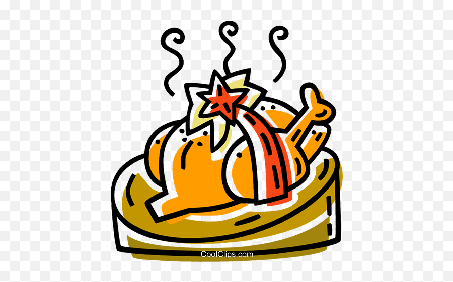 Christmas Turkey Royalty Free Vector - Language Emoji,Turkey Dinner Clipart