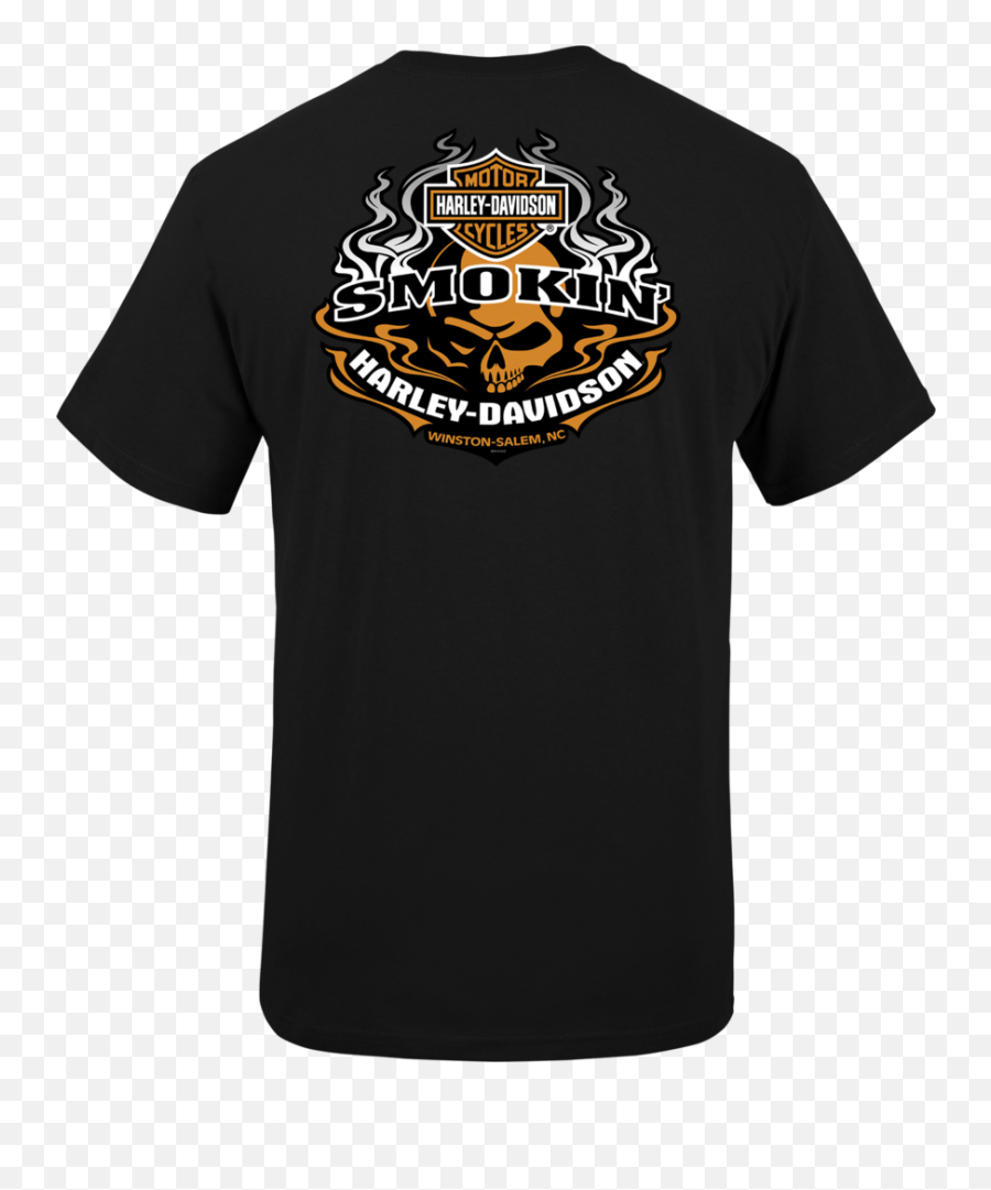 Skull Logo Menu0027s Short Sleeve T - Shirt Harley Davidson Emoji,Harley Davidson Hd Logo
