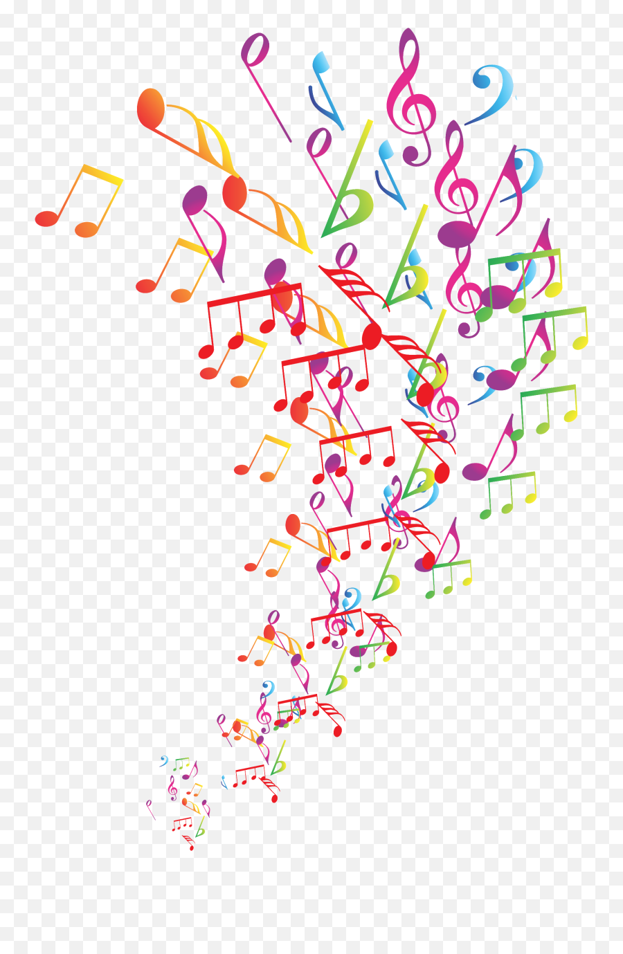 Download Hd Colorful Music Symbols Png Download - Kingtoys Music Symbols Color Png Emoji,Music Symbols Png
