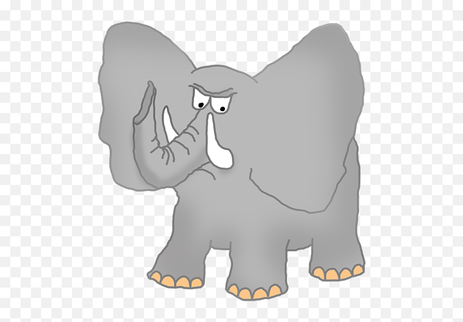 Tree - Clipart Elephant Emoji,Elephant Clipart Png