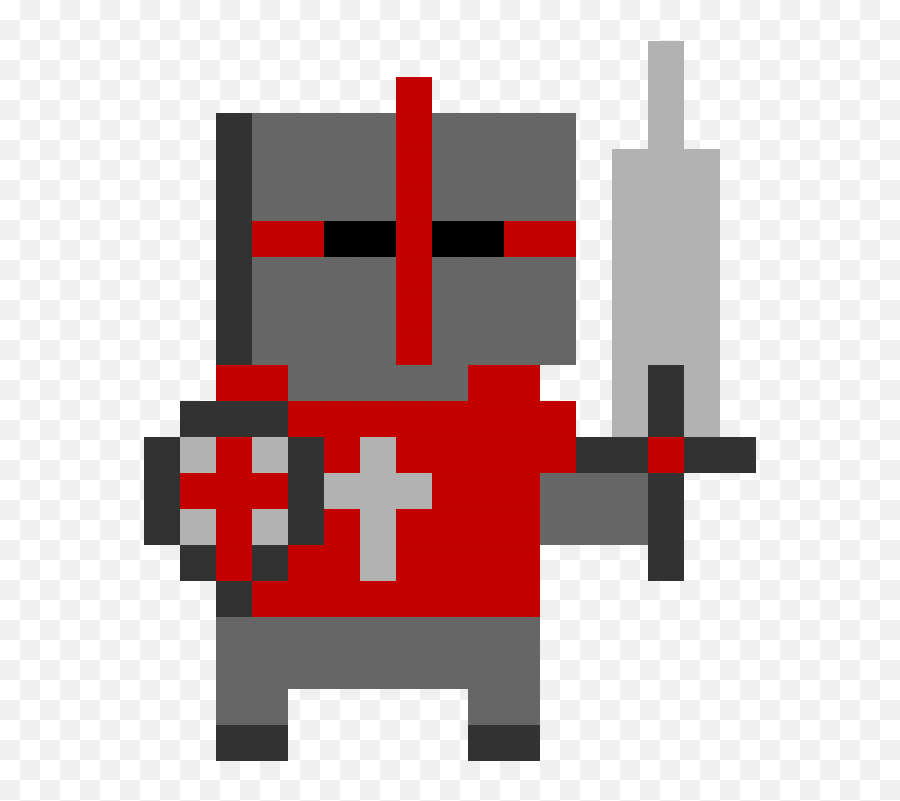 Crusader Cross - Crusader Pixel Emoji,Crusader Png