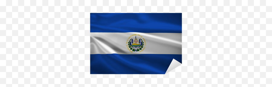 El Salvador Flag Blowing In The Wind - El Salvador Emoji,El Salvador Flag Png