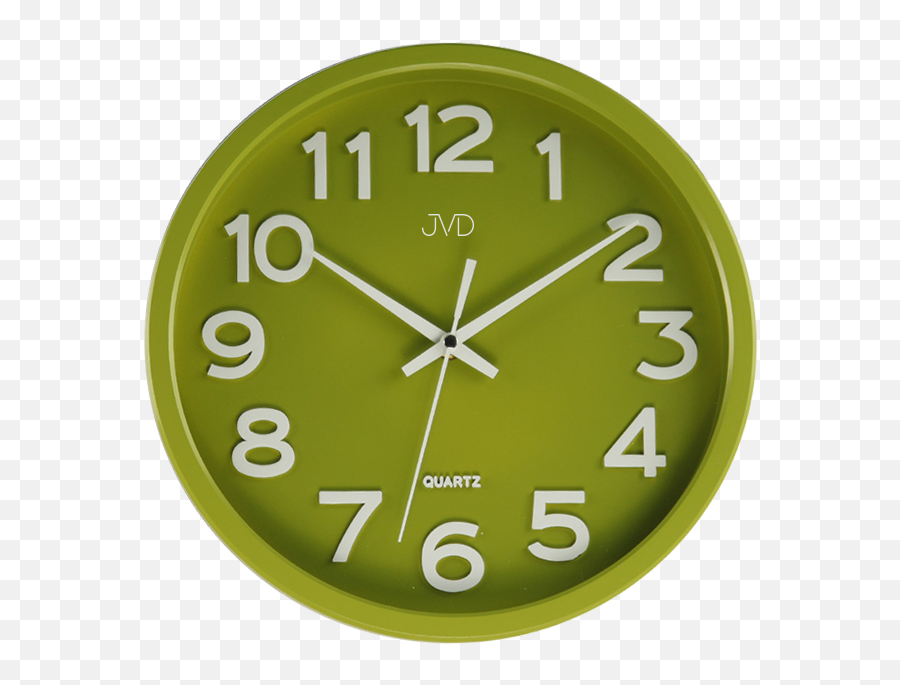 Office Green Wall Clock Png Clipart Png Mart - Wall Clock Emoji,Clock Clipart