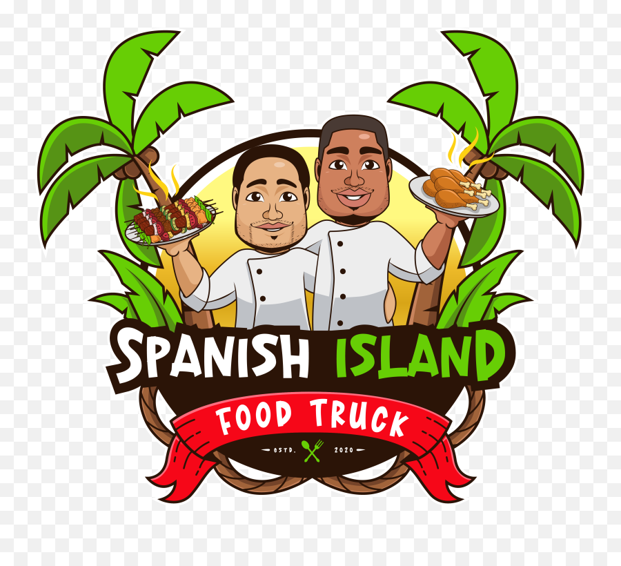 Home Spanish Island Food Truck - Happy Emoji,Truck Logo