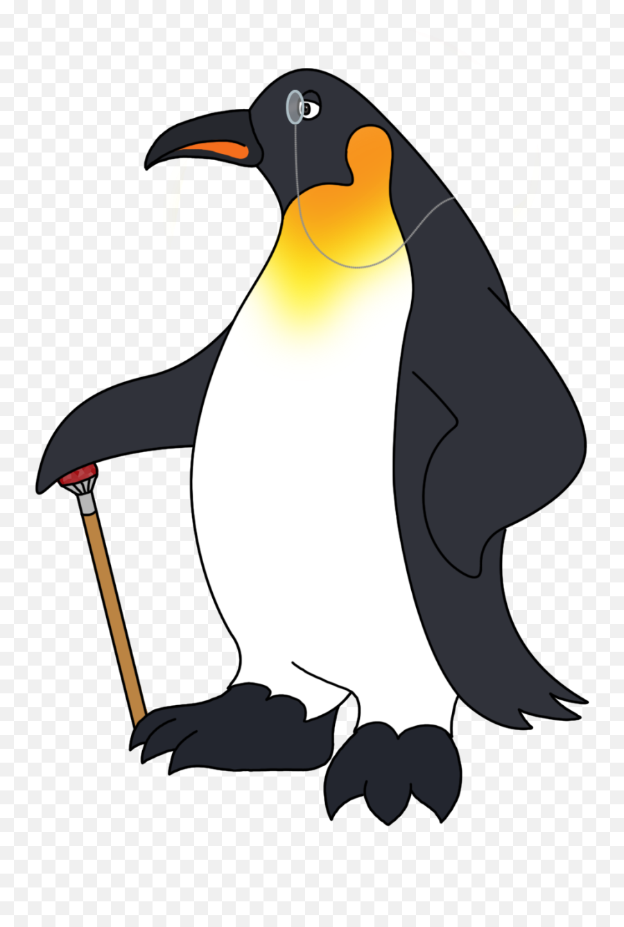 Snob Penguin By Larry88 - Fur Affinity Dot Net Emoji,Baby Penguin Clipart