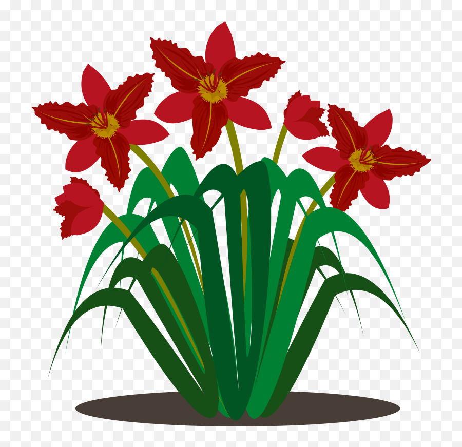 Lily - Openclipart Emoji,Lilies Clipart