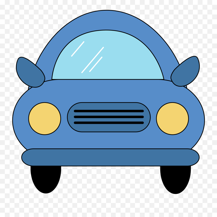 Car Clipart Front View - Car Front Clipart Emoji,Cars Clipart