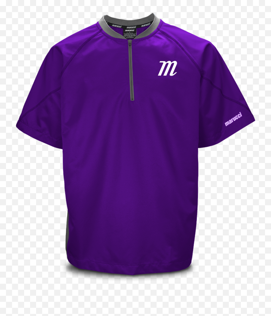 Marucci U0027m Logou0027 Short Sleeve Batting Jersey Emoji,Polo Shirt With M Logo