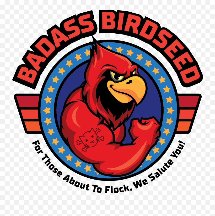 Badass Birdseed Emoji,Badass Logo