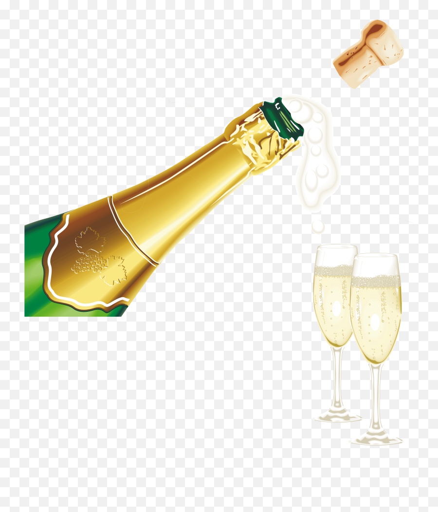 Champagne Clipart New Years Eve Champagne New Years Eve - Transparent Happy New Year 2019 Png Emoji,New Years Eve Clipart