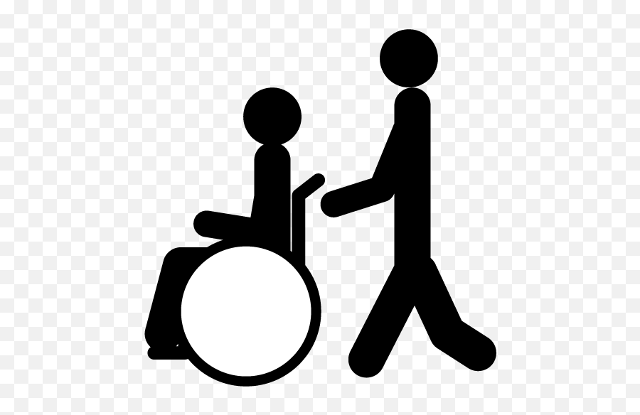 Nursing Care Wheelchair Elderly Housing With Care Emoji,Wheelchair Silhouette Png